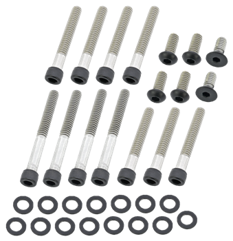 BLACK STAINLESS STEEL PRIMARY COVER SCREWS